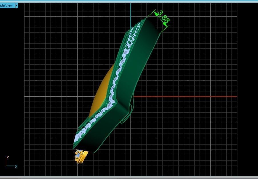  Eye of Time brooch by Salvador Dali 3D print model_22