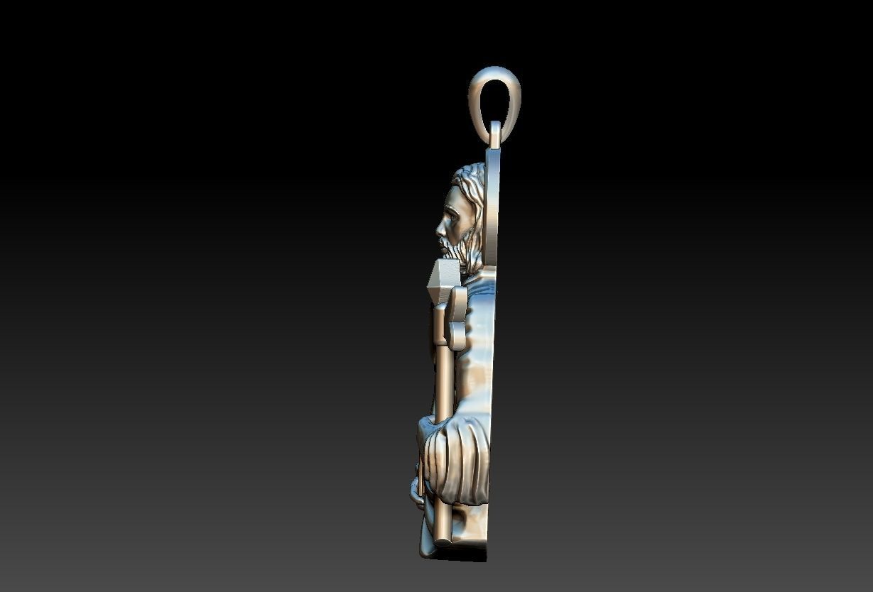 Saint Jude Thaddeus - Sao Judas Tadeu 3D print model_13