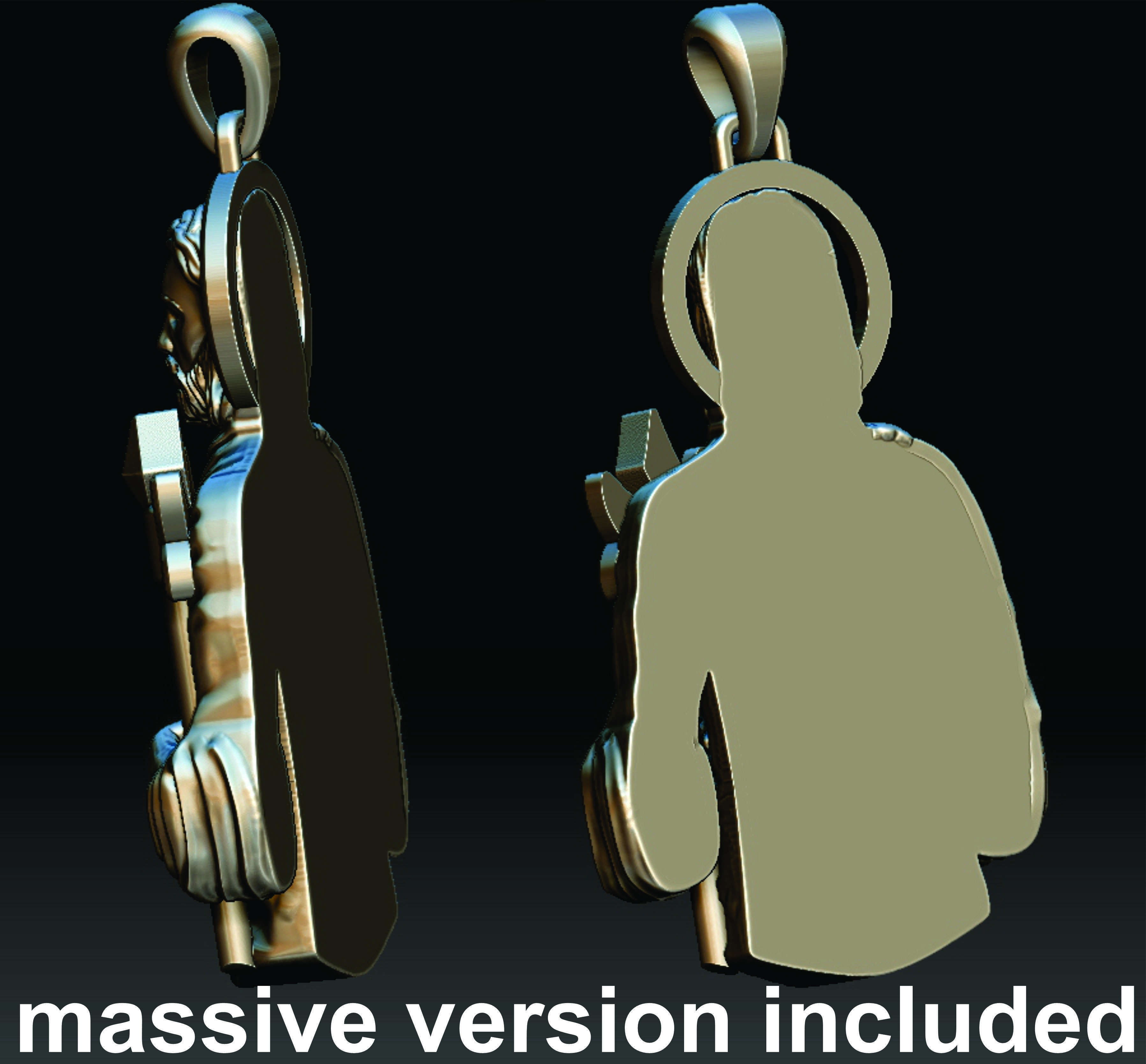 Saint Jude Thaddeus - Sao Judas Tadeu 3D print model_9