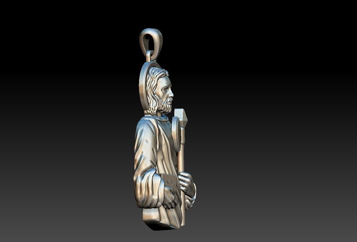 Saint Jude Thaddeus - Sao Judas Tadeu 3D print model_3