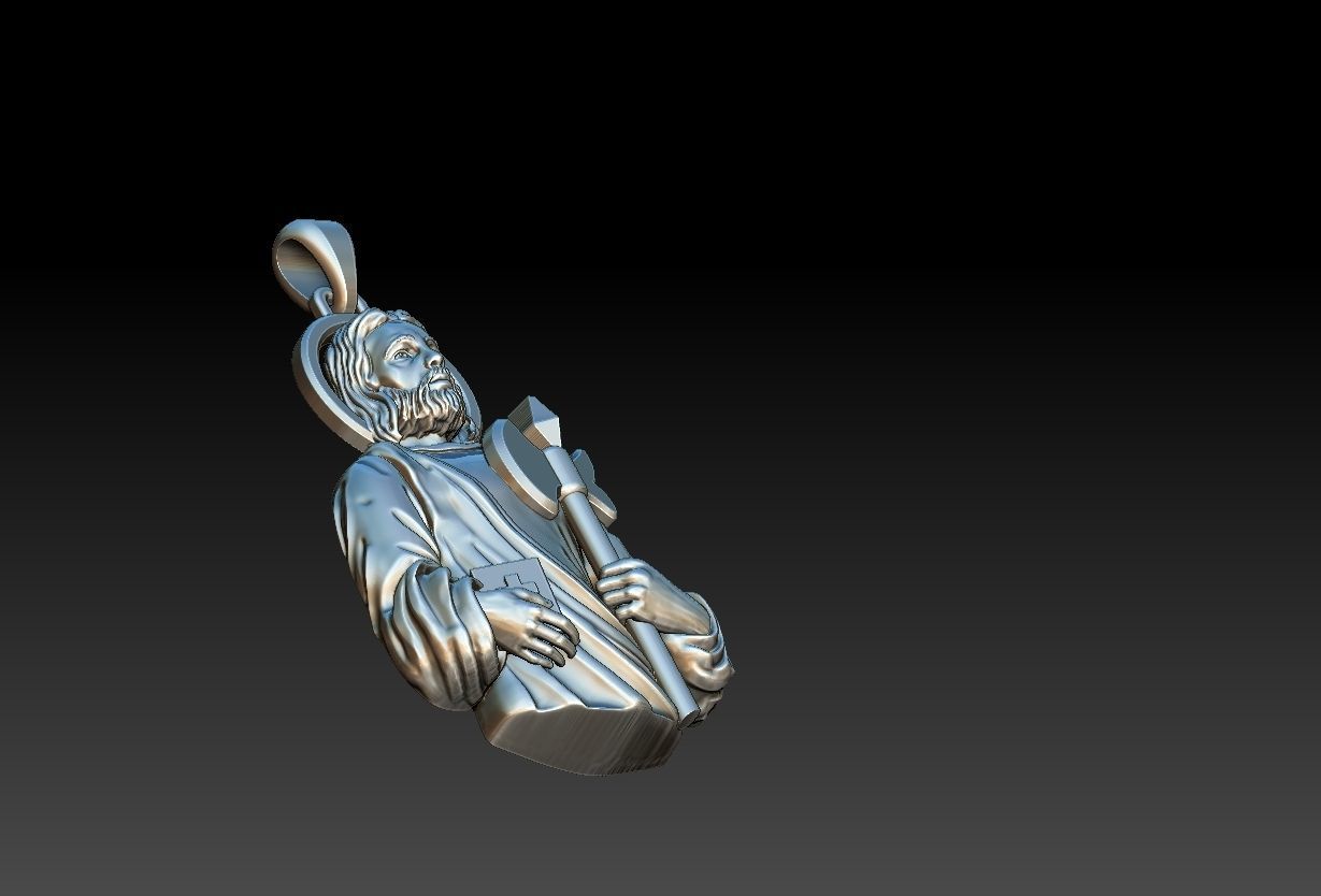 Saint Jude Thaddeus - Sao Judas Tadeu 3D print model_18