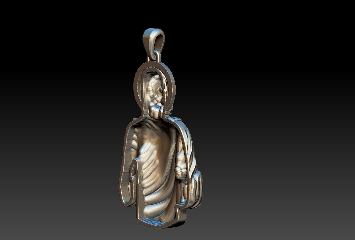 Saint Jude Thaddeus - Sao Judas Tadeu 3D print model_5