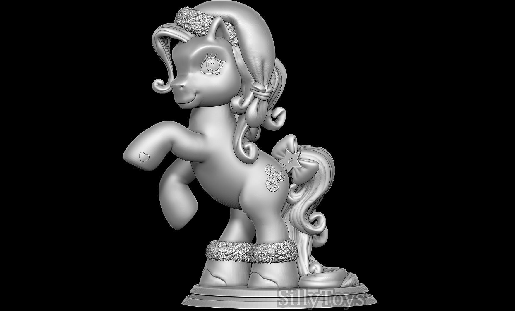 Minty - My Little Pony A Very Minty Christmas 3D print model_7