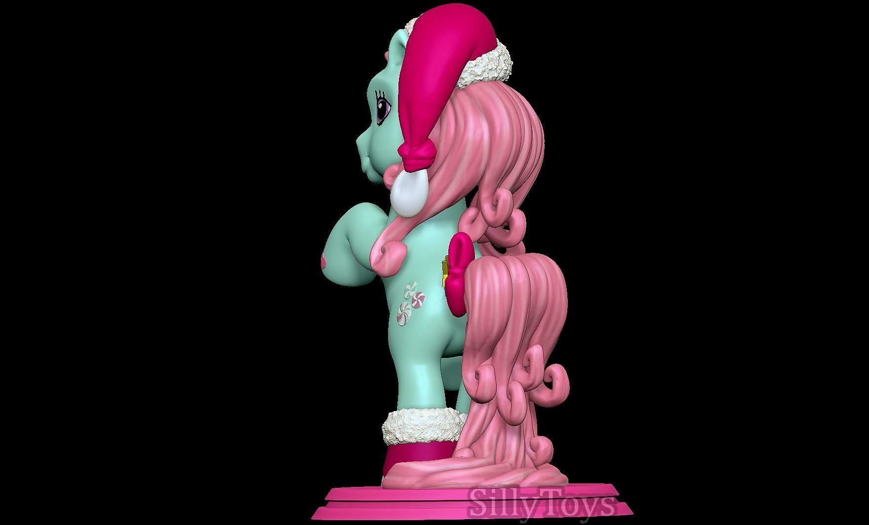 Minty - My Little Pony A Very Minty Christmas 3D print model_2