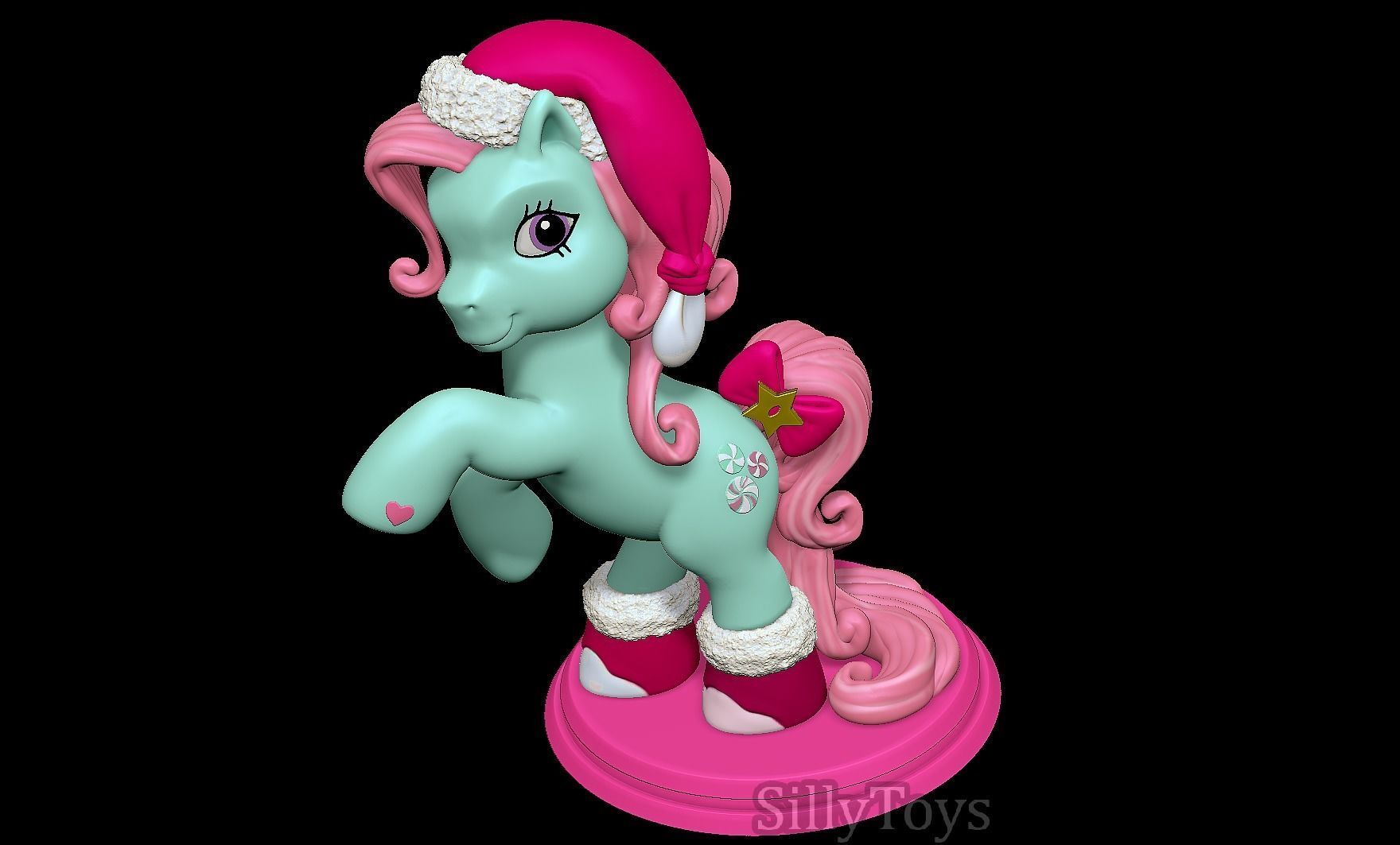 Minty - My Little Pony A Very Minty Christmas 3D print model_6