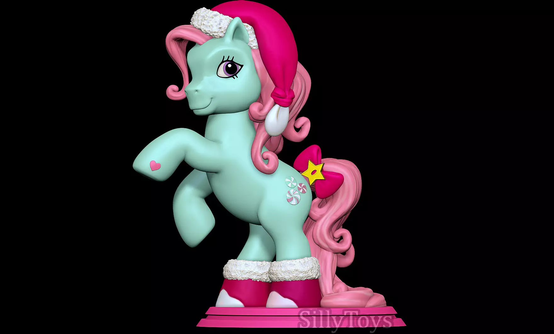 Minty - My Little Pony A Very Minty Christmas 3D print model_0