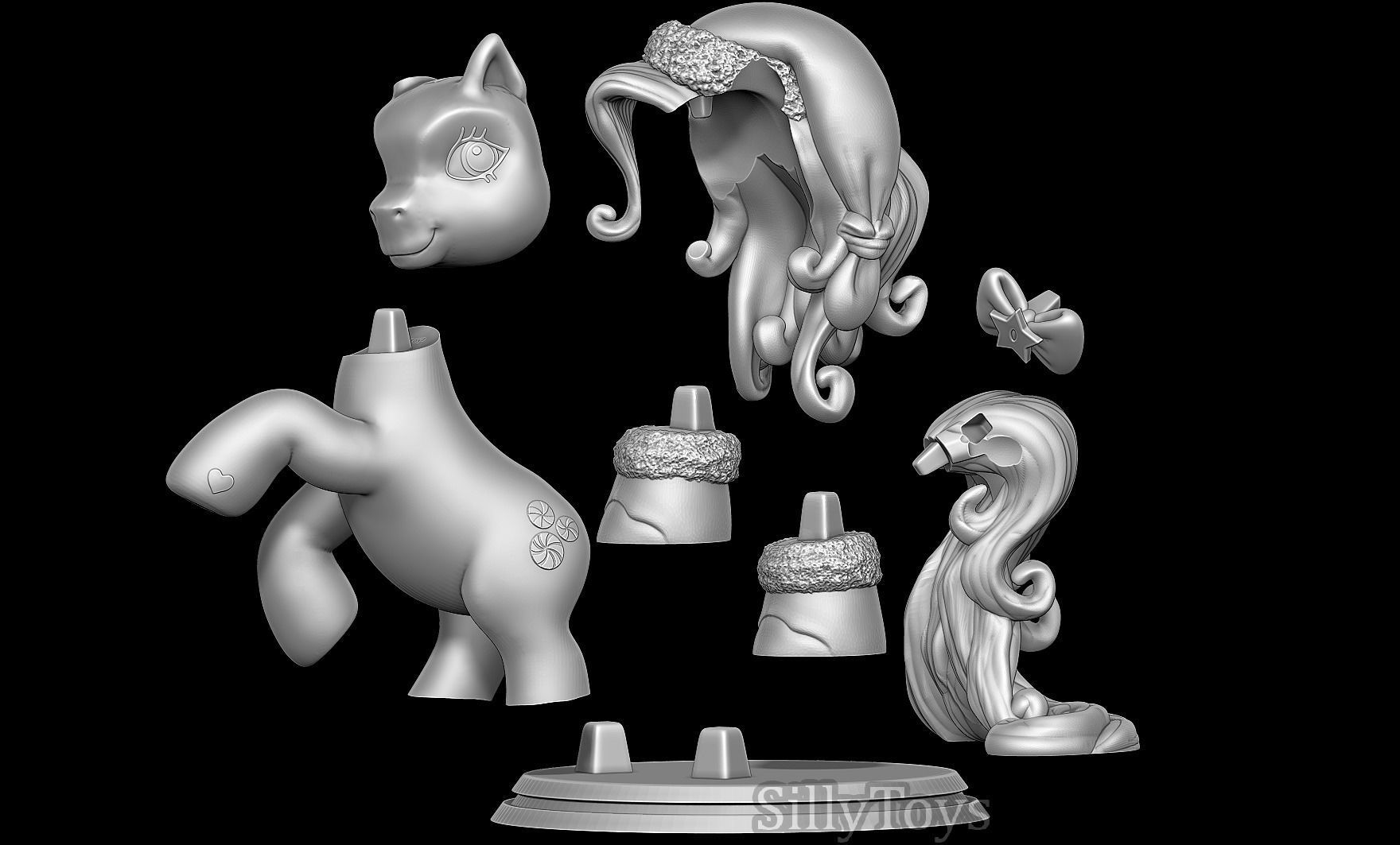 Minty - My Little Pony A Very Minty Christmas 3D print model_8
