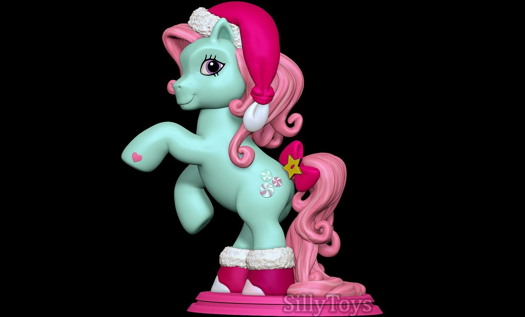Minty - My Little Pony A Very Minty Christmas 3D print model_1
