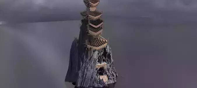 Bushido Warrior Temple Kit bash 