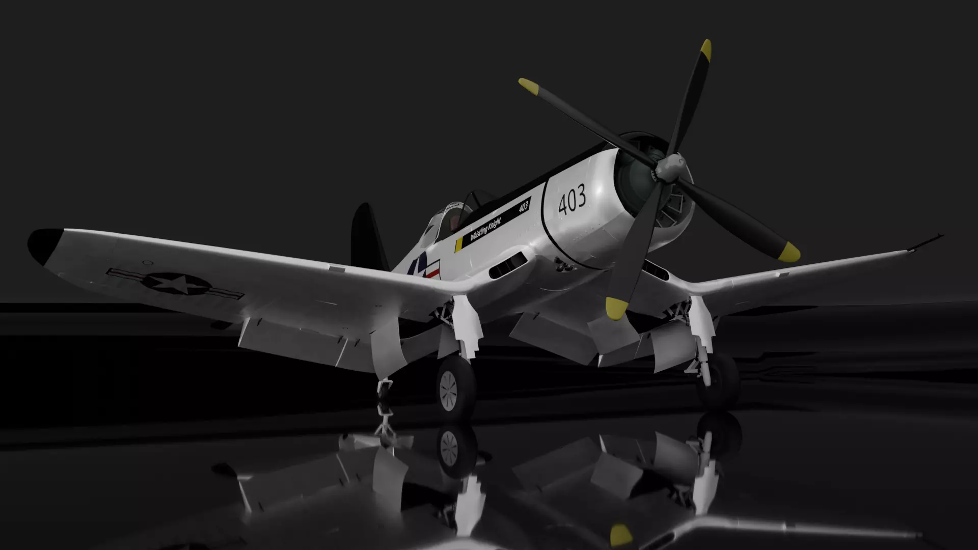 F4U-C Corsair 3D model