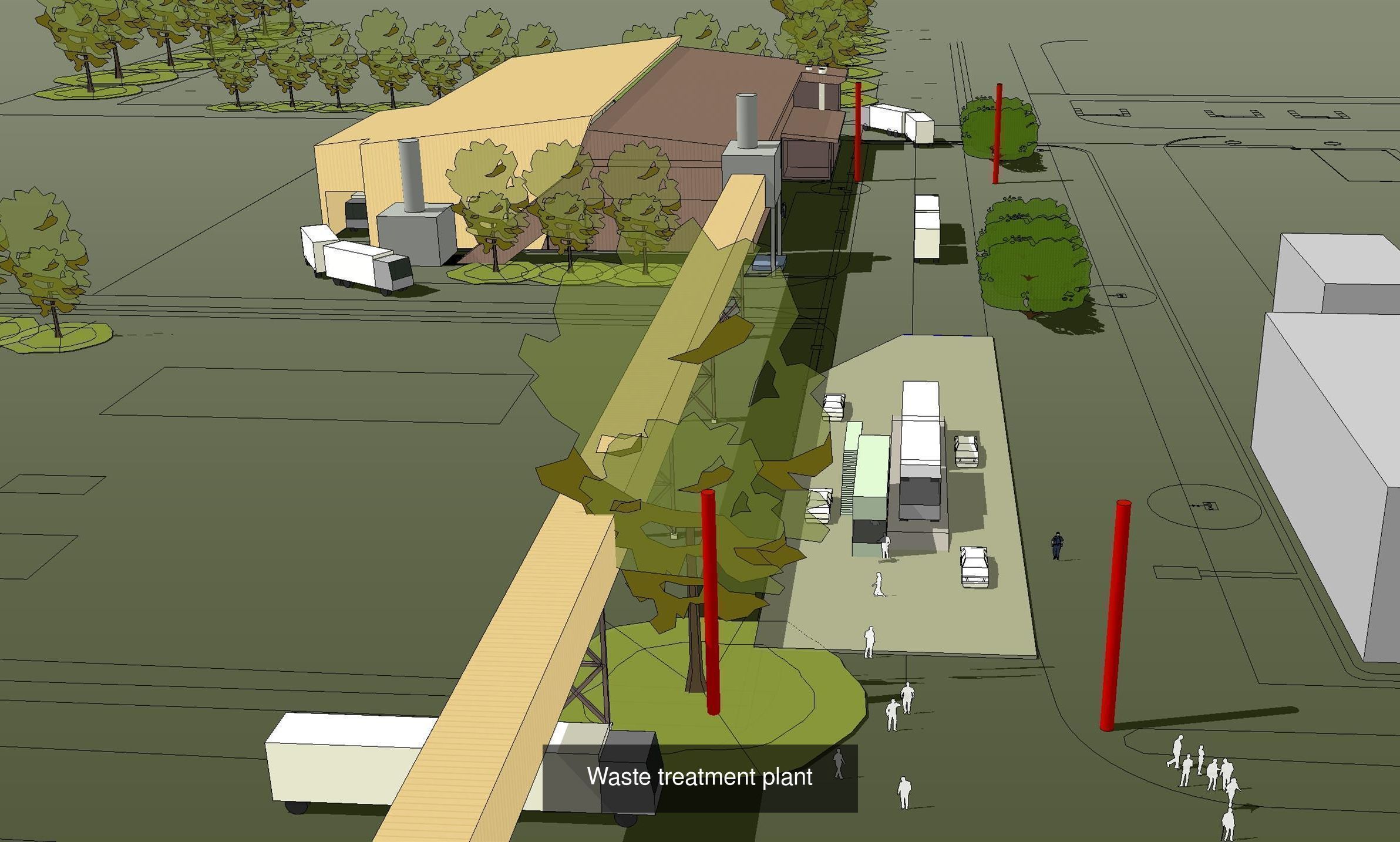Factory layout 3D Model Collection_9