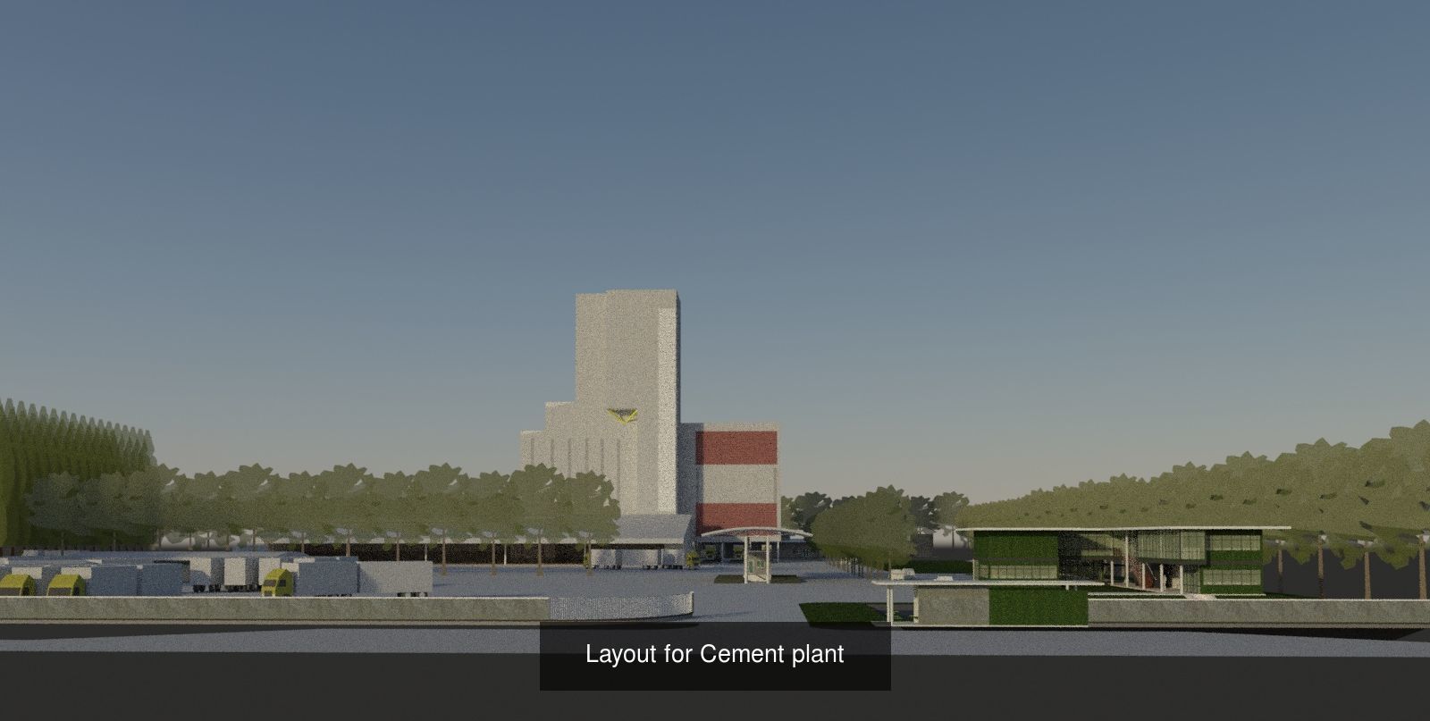 Factory layout 3D Model Collection_13