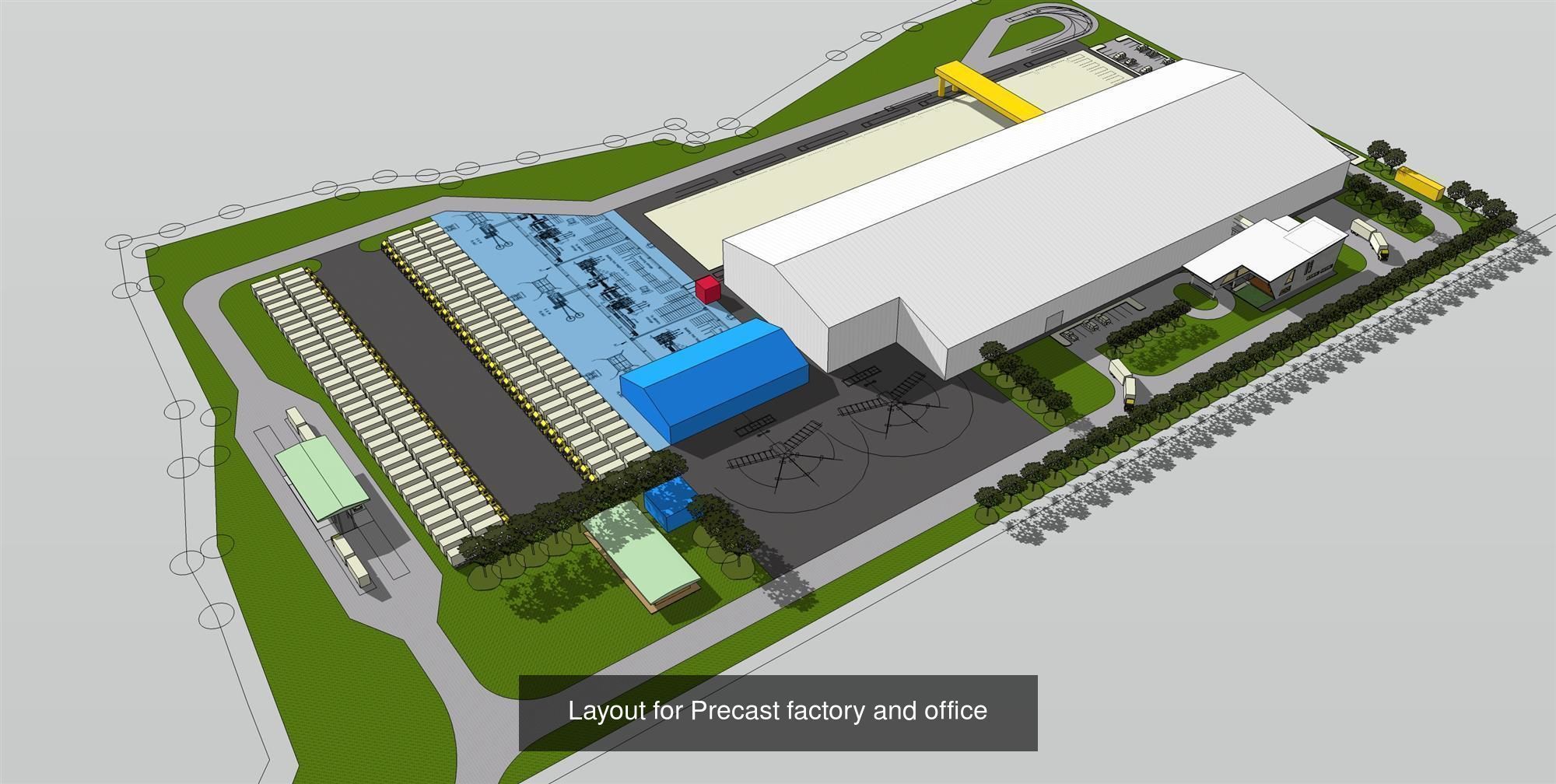 Factory layout 3D Model Collection_12