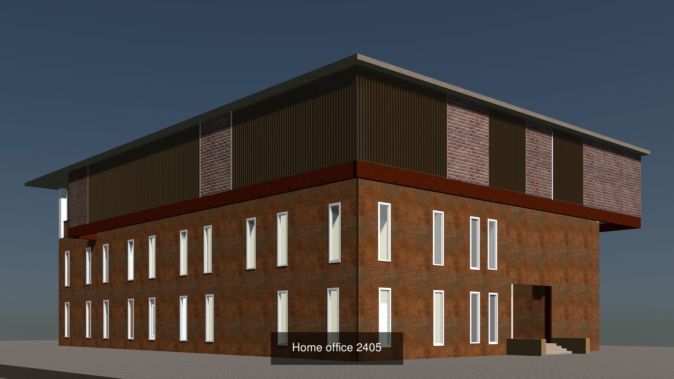 Residential building 3D Model Collection_6