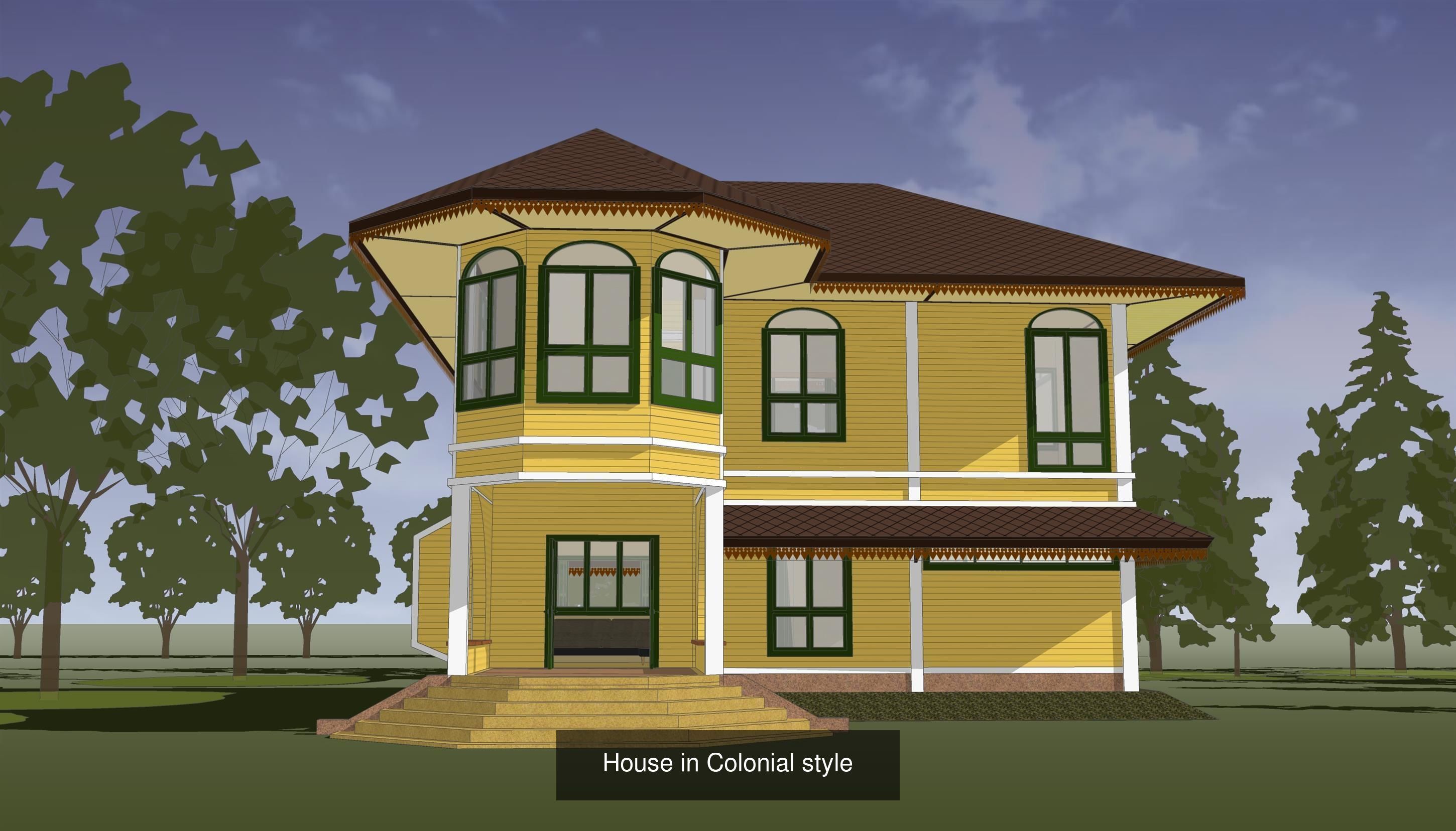 Residential building 3D Model Collection_9