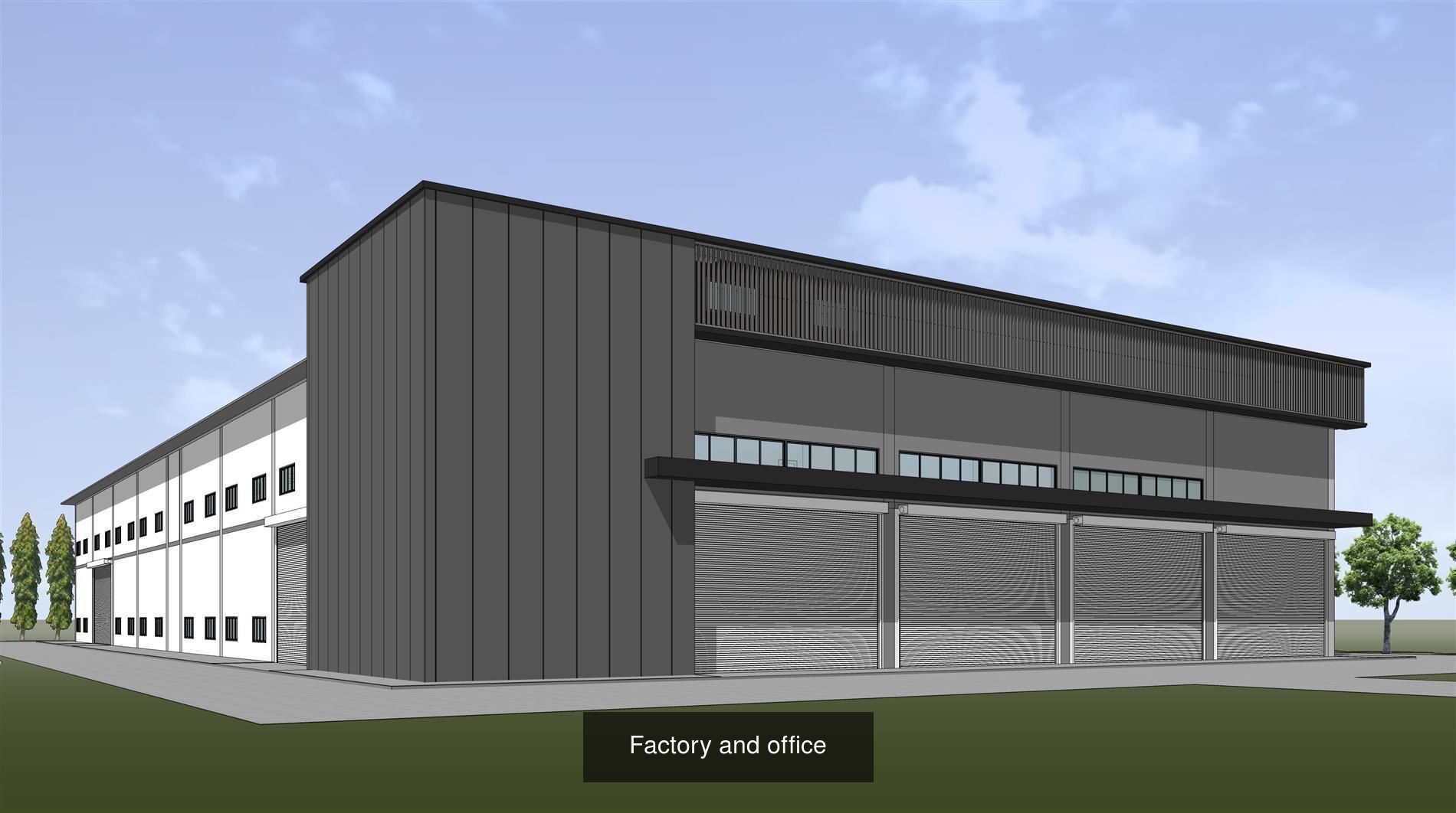Factory building 3D Model Collection_7