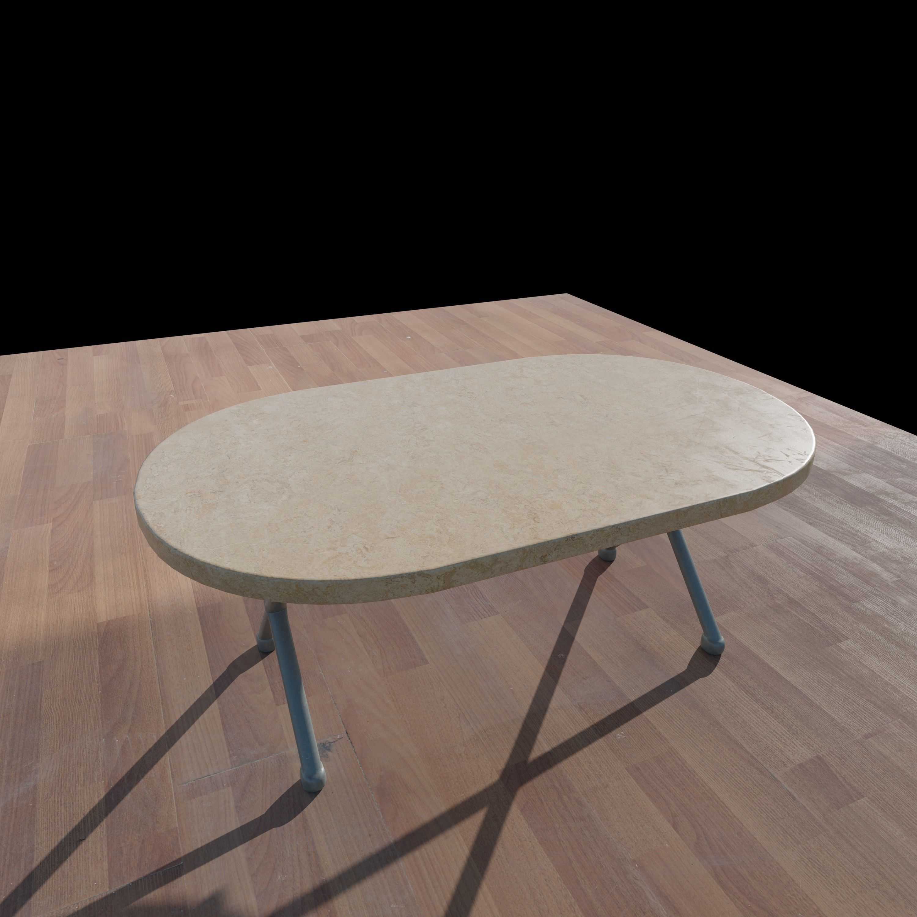 Small Table  3D model_2