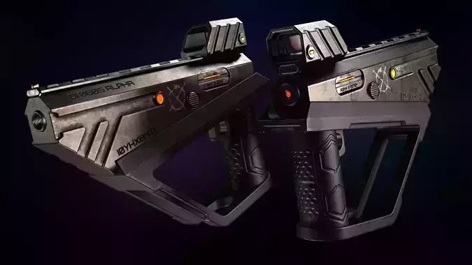 Sci-fi gun