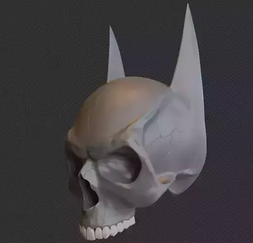 Batman Character Skull ready for print