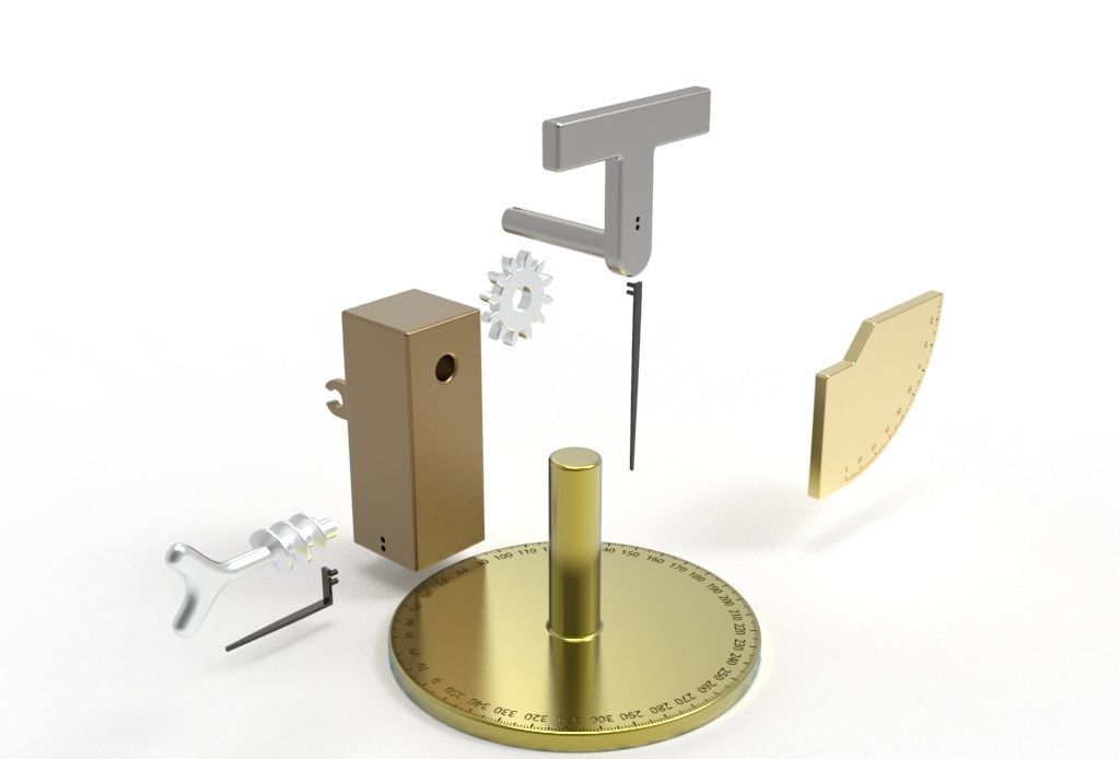 tracking system 3D print model_1