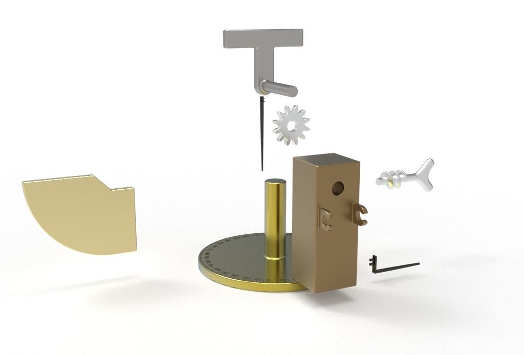 tracking system 3D print model_28