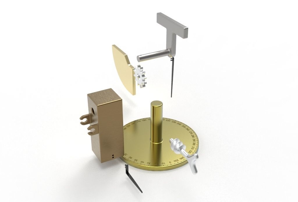 tracking system 3D print model_27