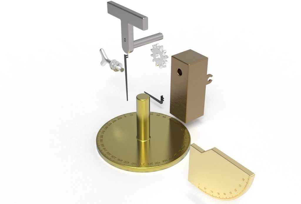 tracking system 3D print model_25