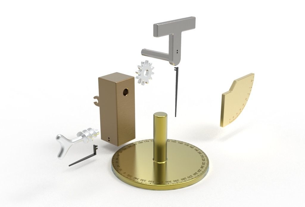 tracking system 3D print model_23