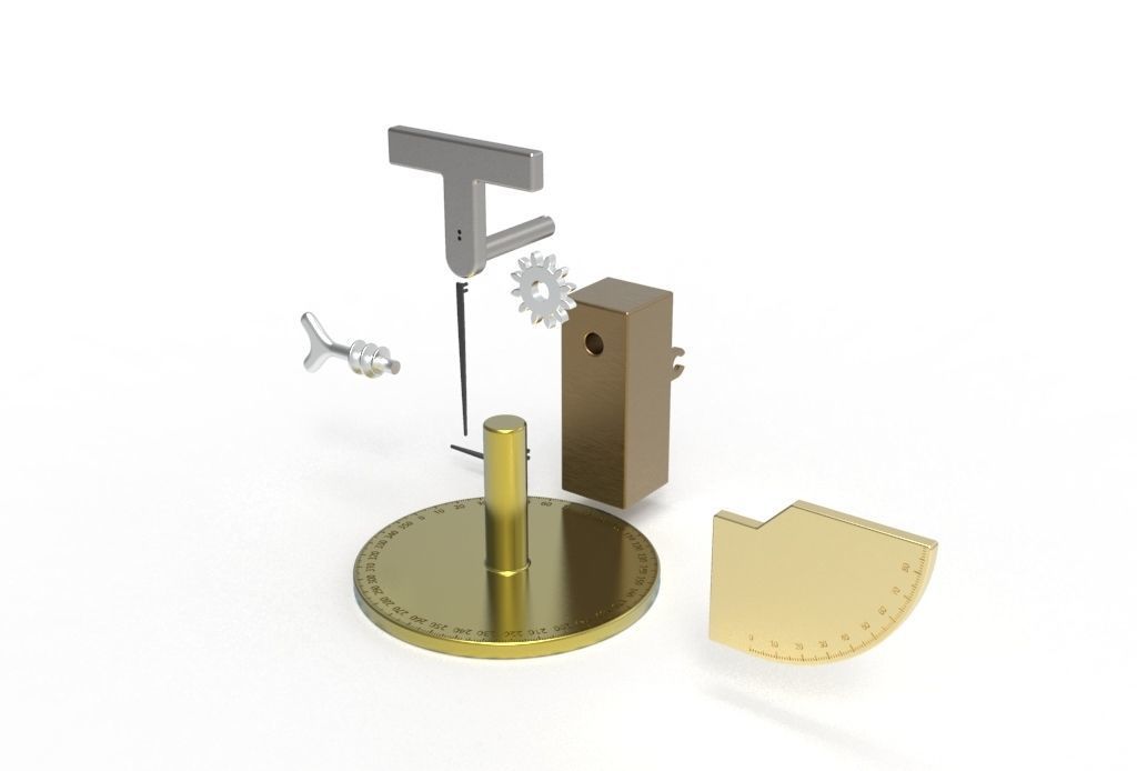 tracking system 3D print model_20