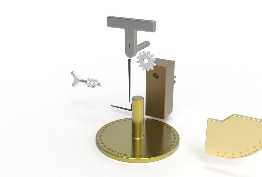 tracking system 3D print model_24