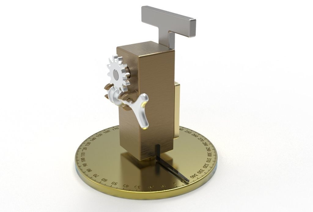 tracking system 3D print model_14