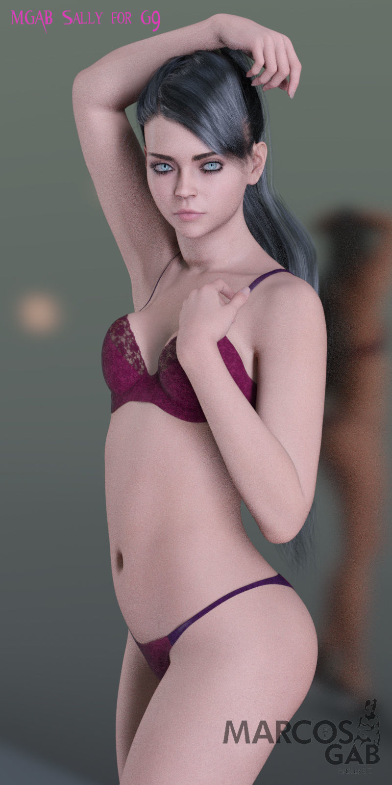 MGAB Sally for Genesis 9 3D model_21