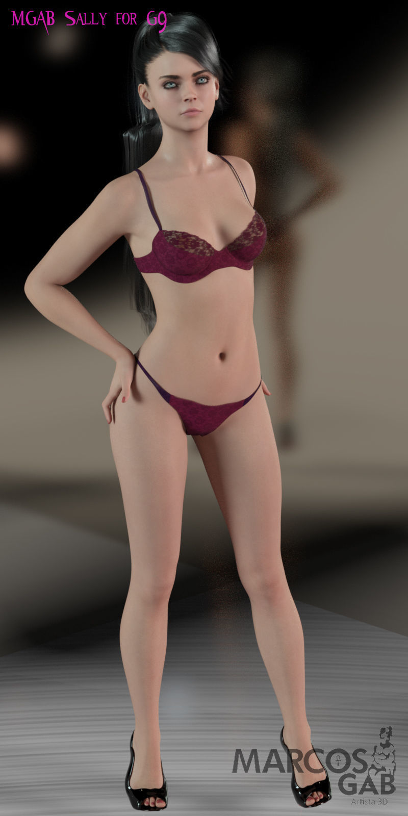 MGAB Sally for Genesis 9 3D model_29