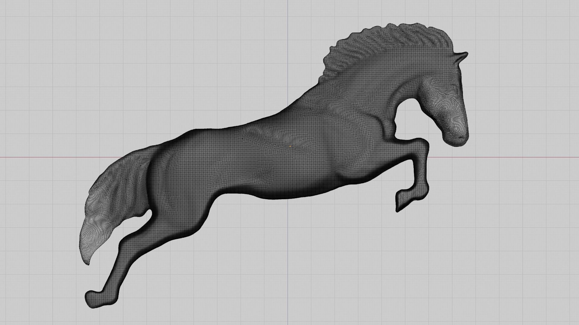 Horse Art CNC- ArtCam 3D print model_8