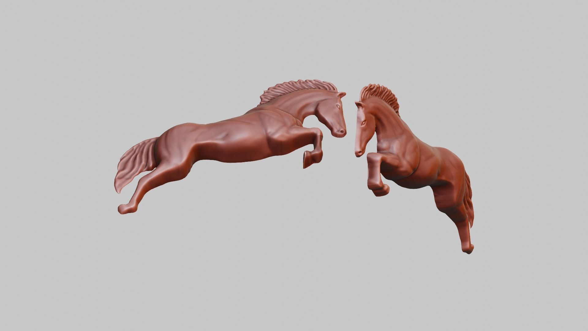 Horse Art CNC- ArtCam 3D print model_5