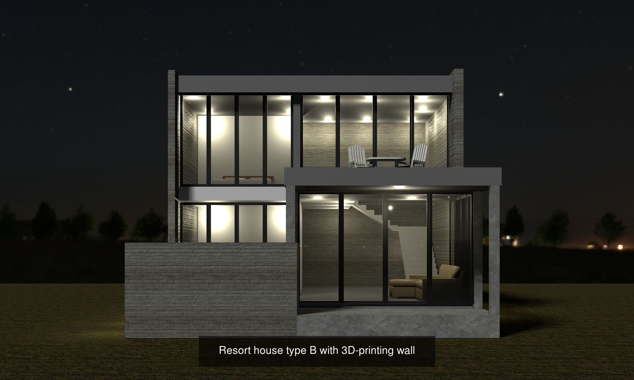 Hotel and resort 3D Model Collection_4