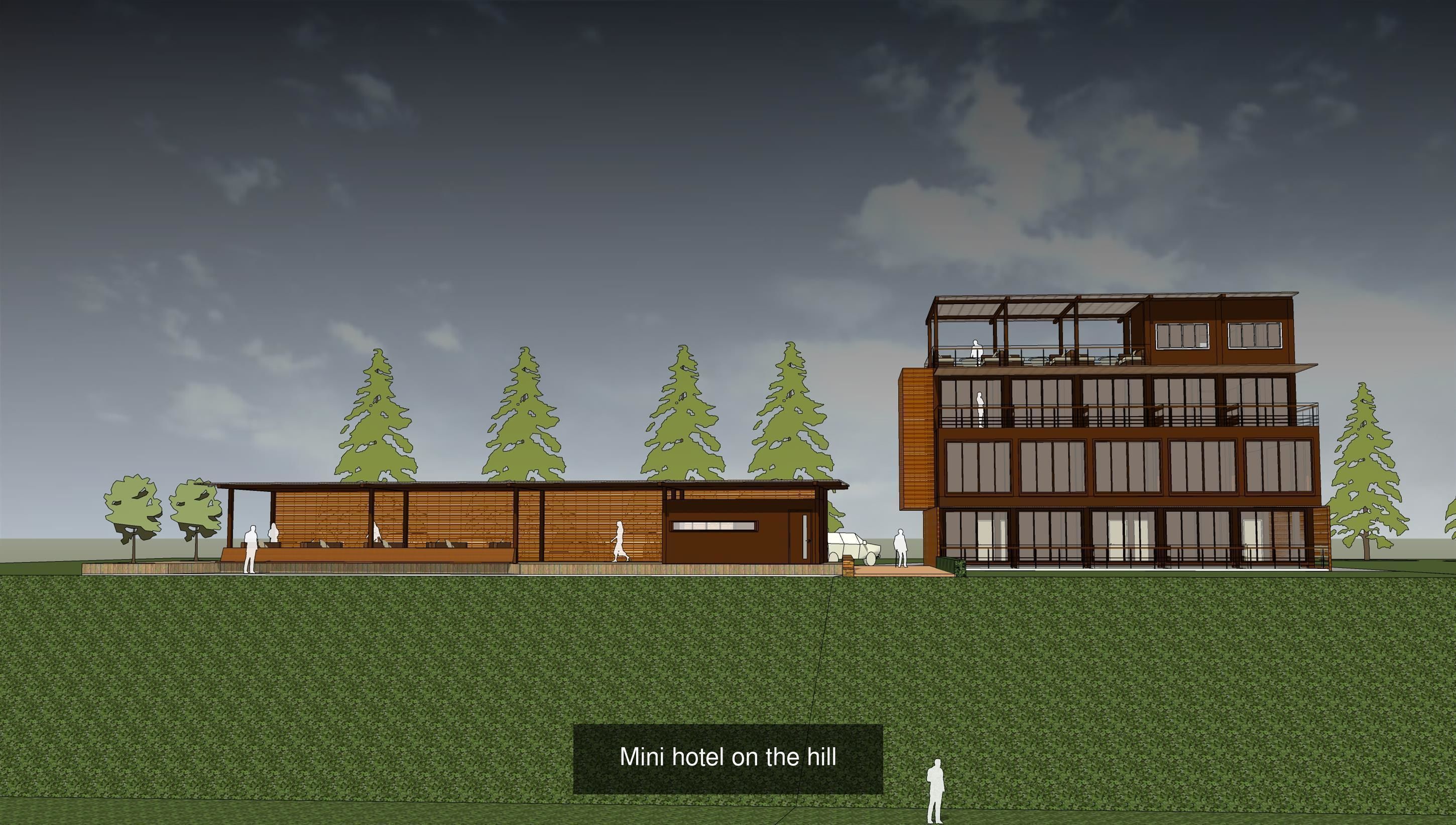 Hotel and resort 3D Model Collection_5