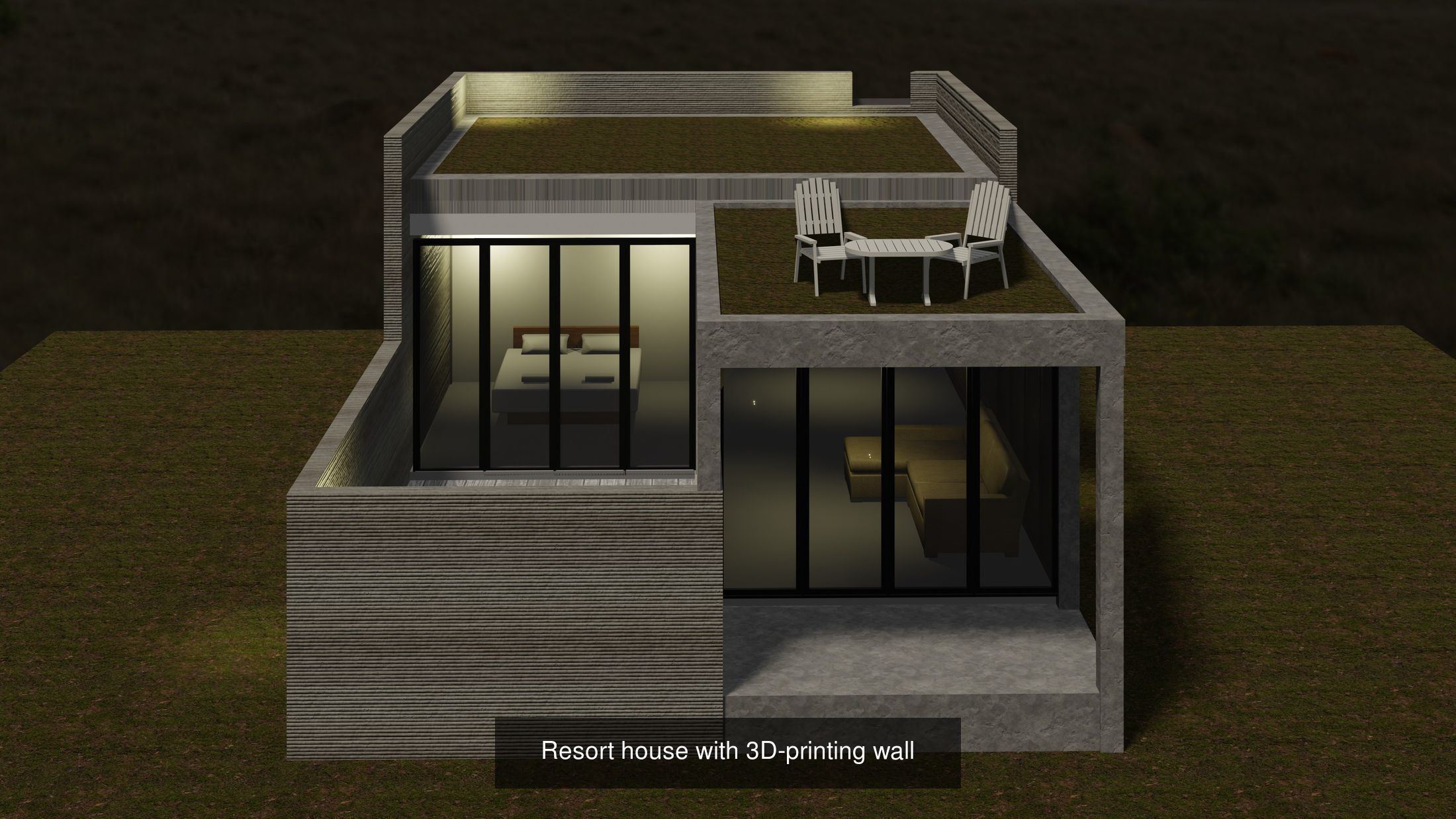 Hotel and resort 3D Model Collection_2