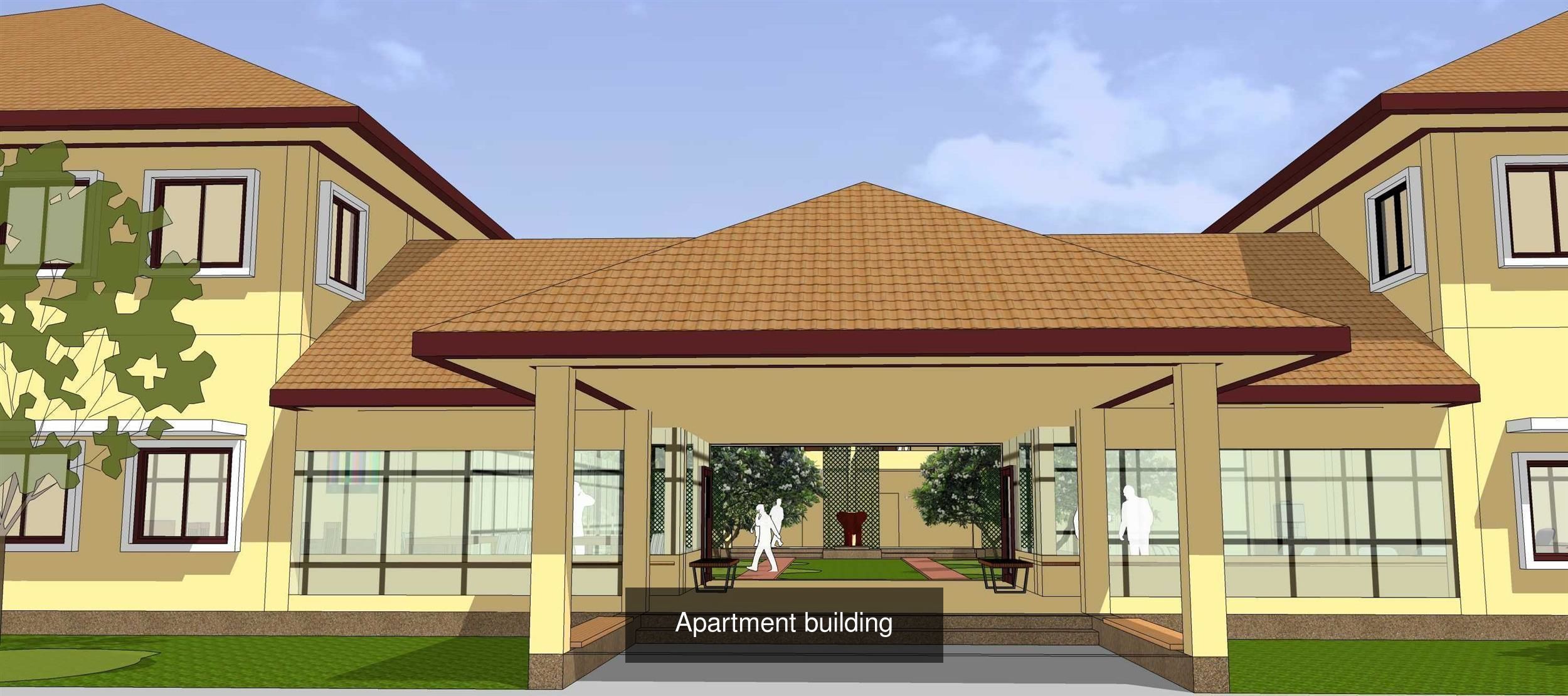 Hotel and resort 3D Model Collection_7