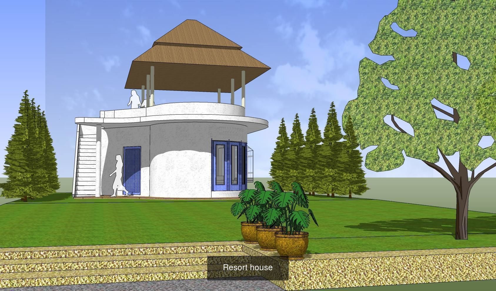 Hotel and resort 3D Model Collection_6