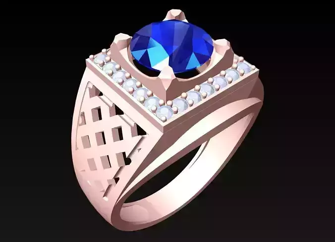 Diamond Rings - Mens Ring - N3859