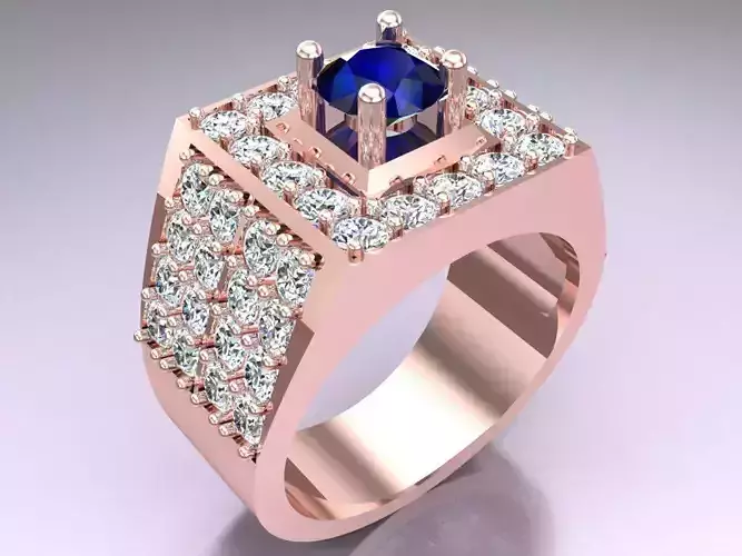 Diamond Rings - Mens Ring - N3823