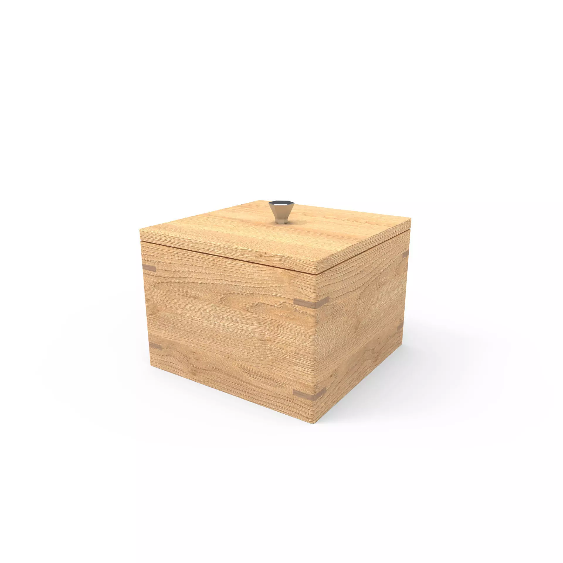 wooden box 3D model_0