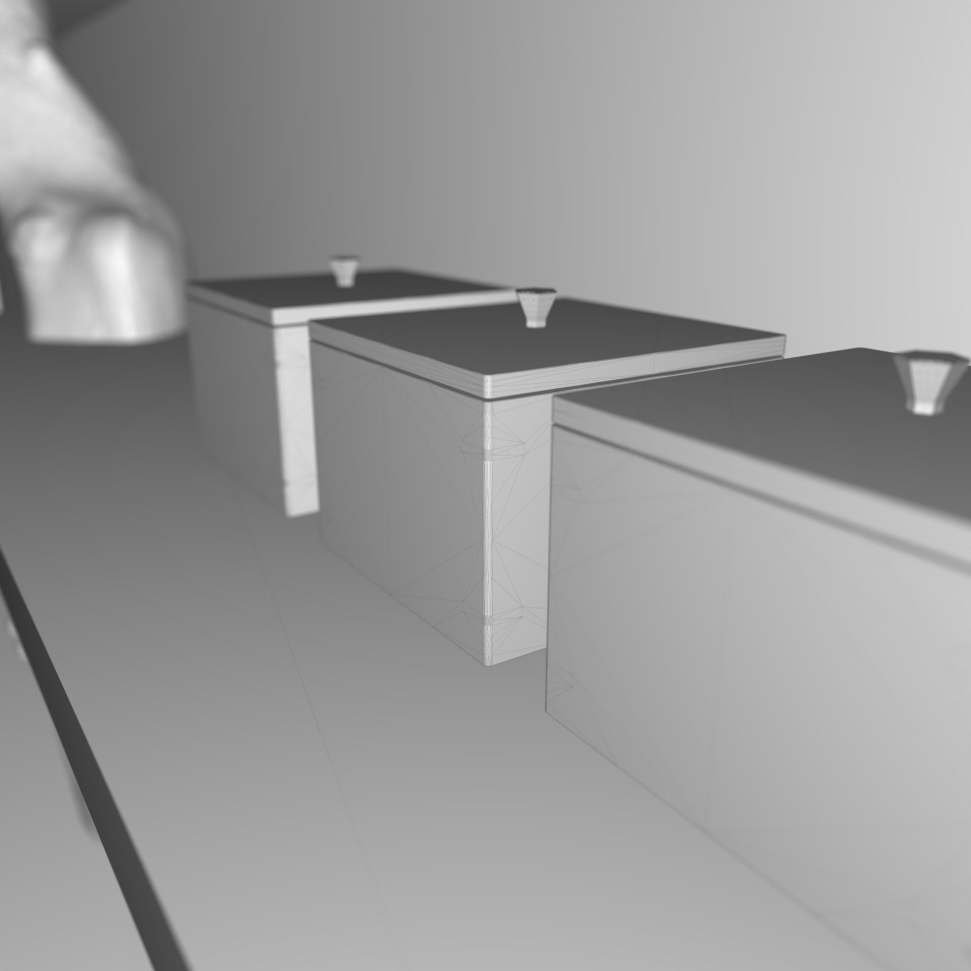 wooden box 3D model_7