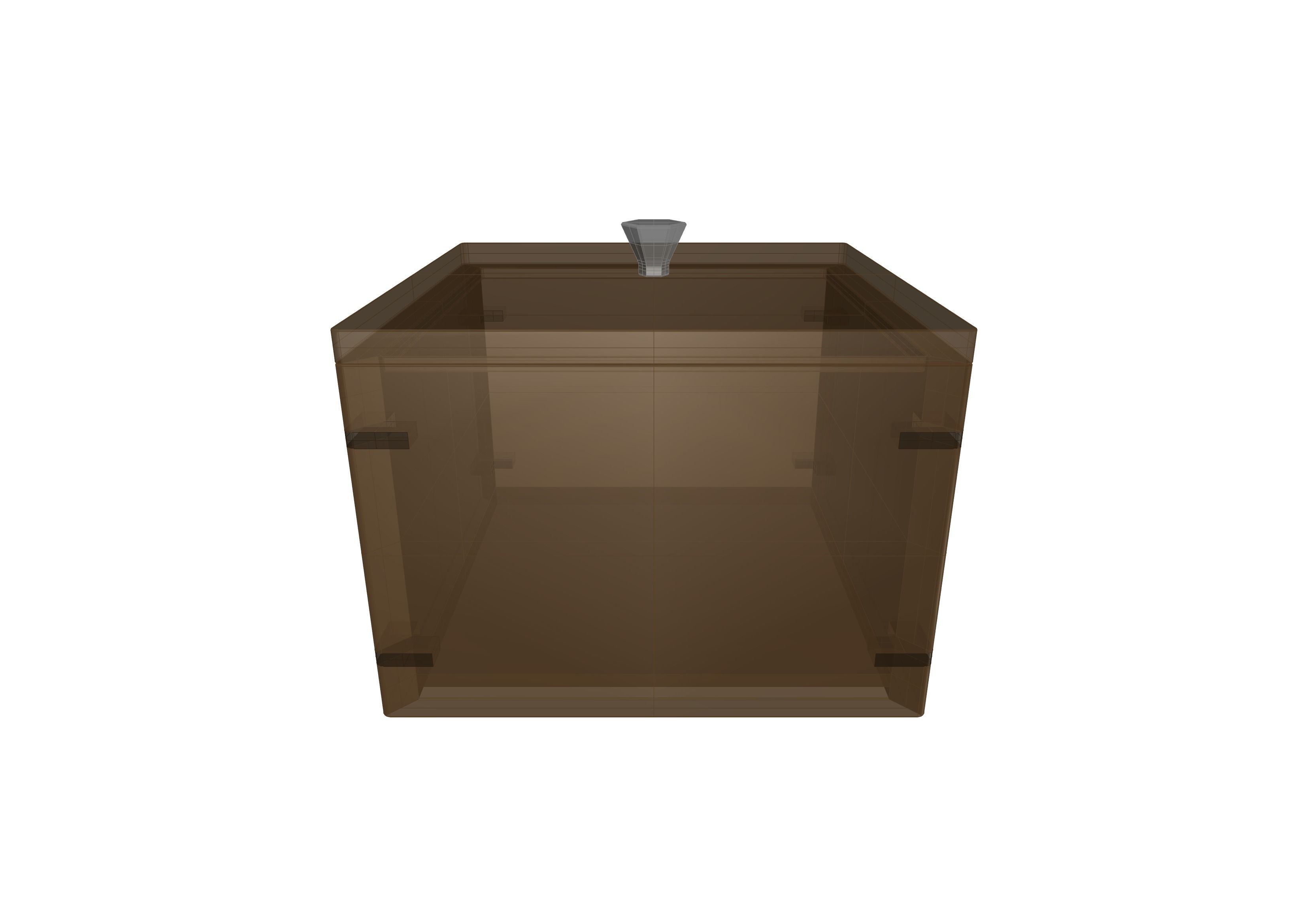 wooden box 3D model_9