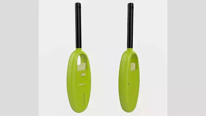 Kitchen Gas Lighter High Low Poly 3D model 4