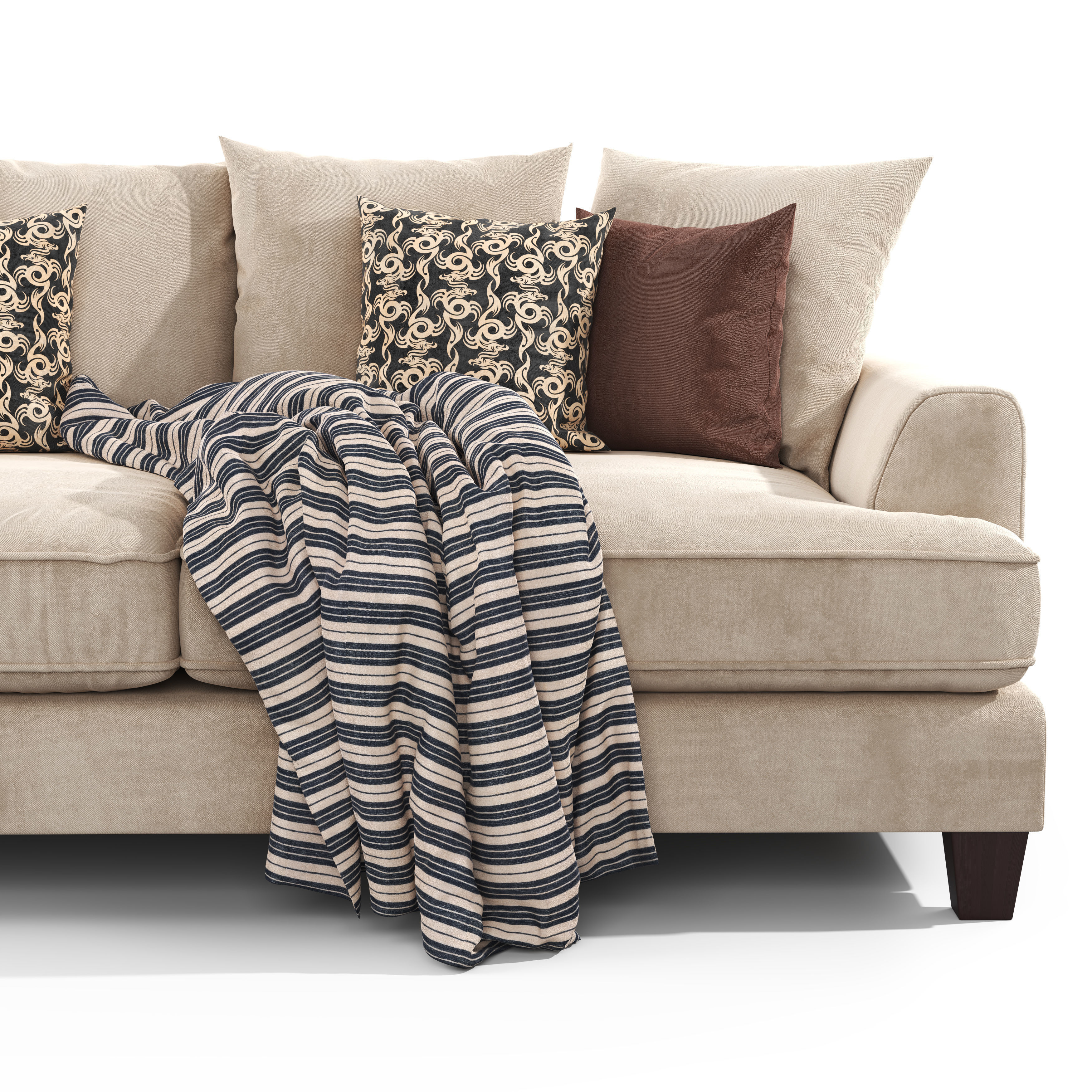 Elsie 3seater sofa 3D model_7