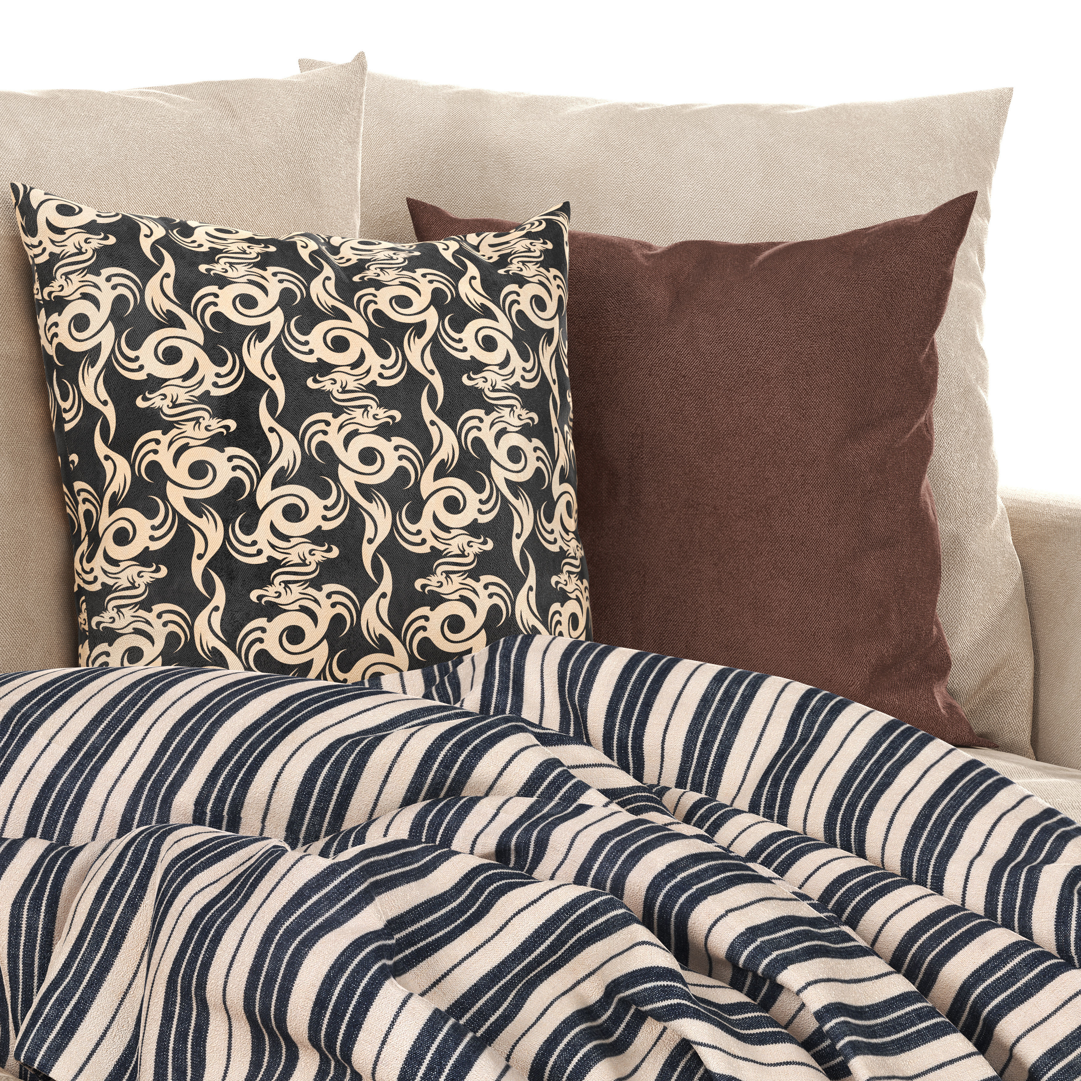 Elsie 3seater sofa 3D model_6