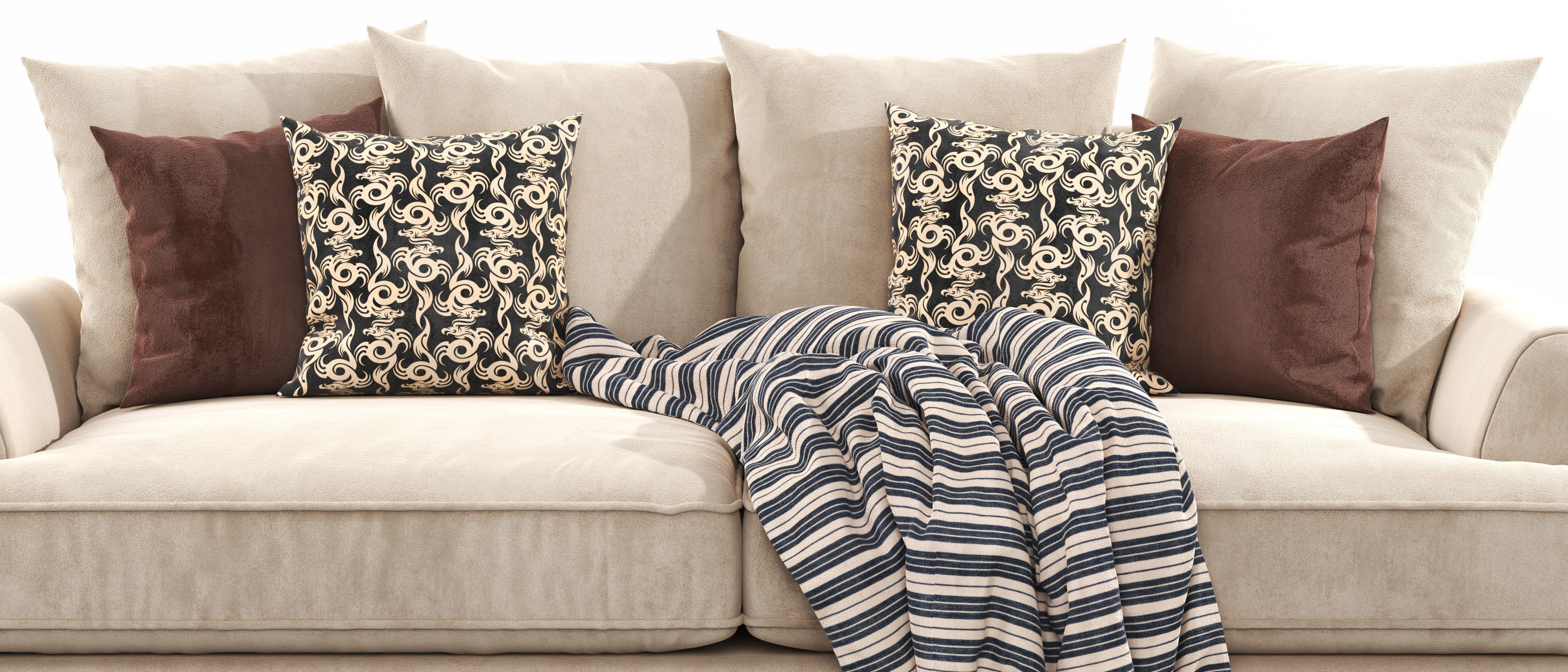 Elsie 3seater sofa 3D model_9