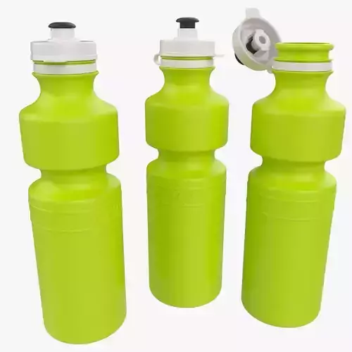 Fitness Bicycle Water Bottle 700ml Low High Poly